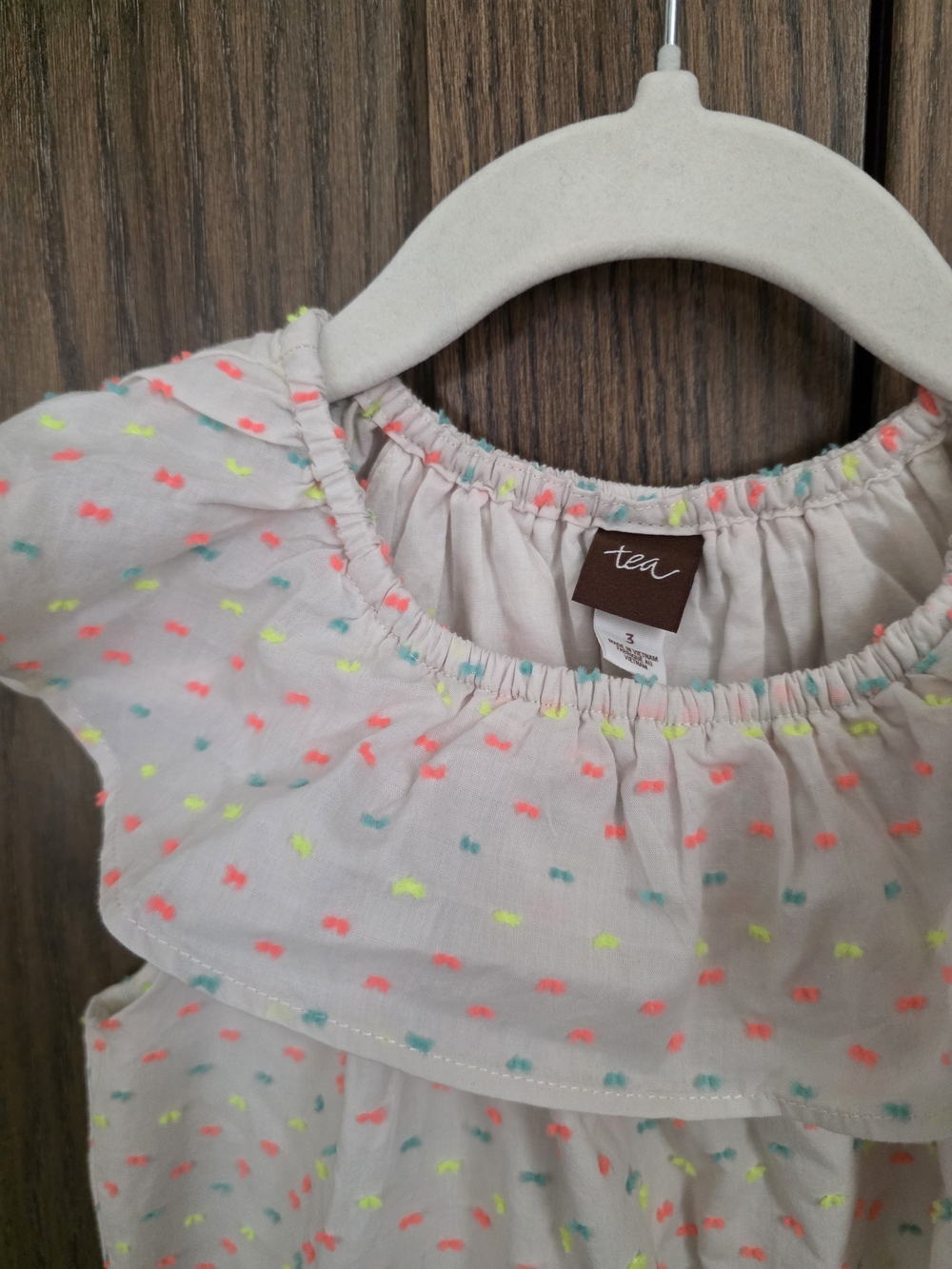 Tea Collection Rainbow Swissdot Dress - Picture 2 of 4